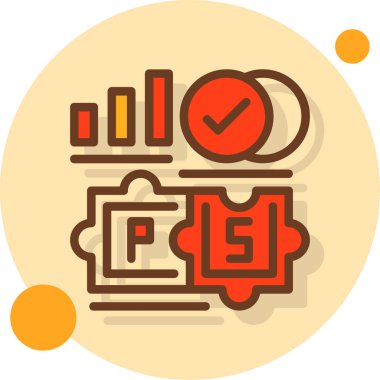 ticari strateji planı simgesi - özet biçimi