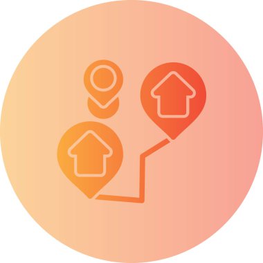 seo modern simgesinin vektör illüstrasyonu