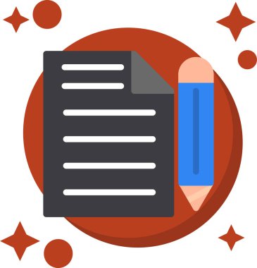 Dosya. Web simgesi basit illüstrasyon