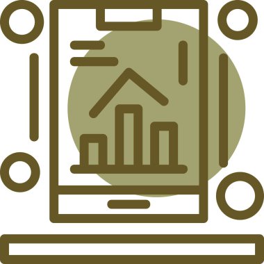 Gayrimenkul, vektör çizimi