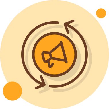 hoparlör simgesi, vektör illüstrasyonu basit tasarım