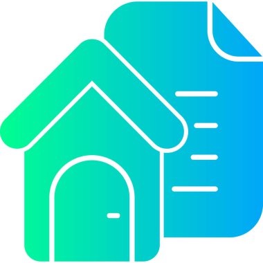 Ev simgesi vektör illüstrasyonu