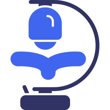 Bir tıp doktorunun vektör çizimi