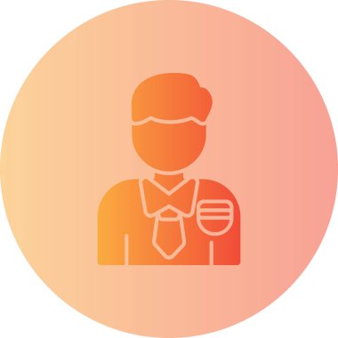 İnsan simgesinin vektör illüstrasyonu