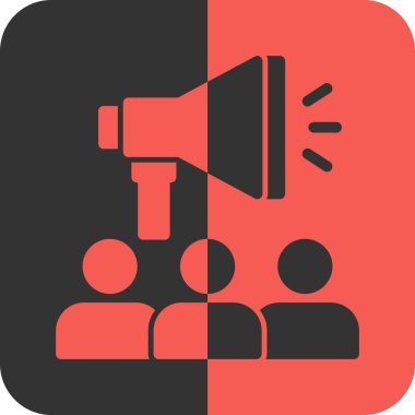 Hoparlör simgesi, vektör illüstrasyon tasarımı