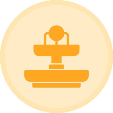 Bir b simgesinin vektör illüstrasyonu