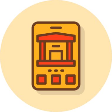 Banka kartı vektör simgesi