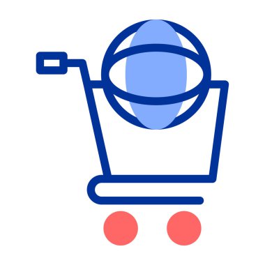 Alışveriş sepeti. Basit tasarım