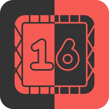 Iko modern ico için vektör illüstrasyonu