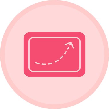 ok simgesi vektör illüstrasyonu