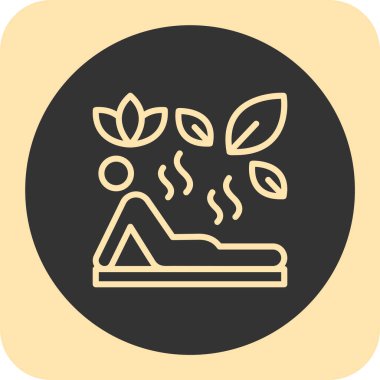 Spa simge vektör çizim