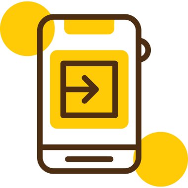 - Telefon. Web simgesi basit illüstrasyon