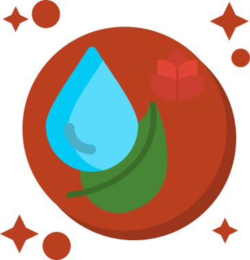 su damlası vektör tasarımı