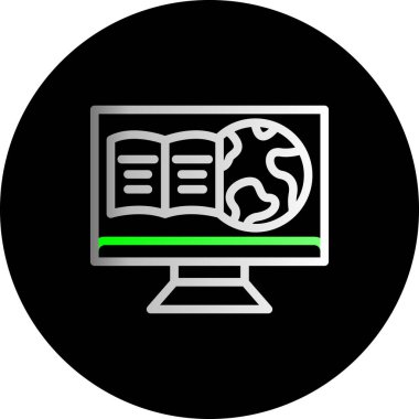 Projeniz için vektör eğitim simgesi