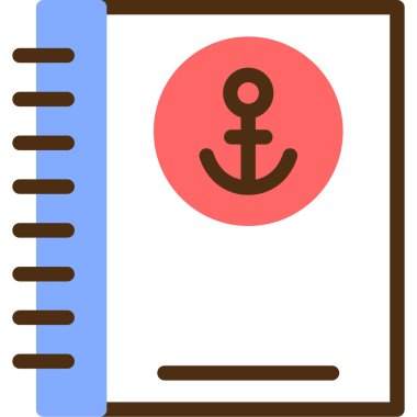 Çapa. Web simgesi basit illüstrasyon