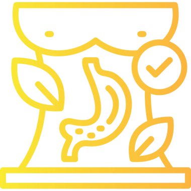 Gıda simgesinin vektör illüstrasyonu