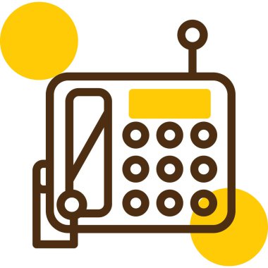 hesap makinesi simgesi vektör illüstrasyonu