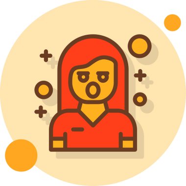 Avatar man simgesi, vektör illüstrasyonu, tasarım ve arkaplan