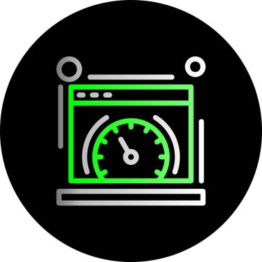 seo modern simgesinin vektör illüstrasyonu