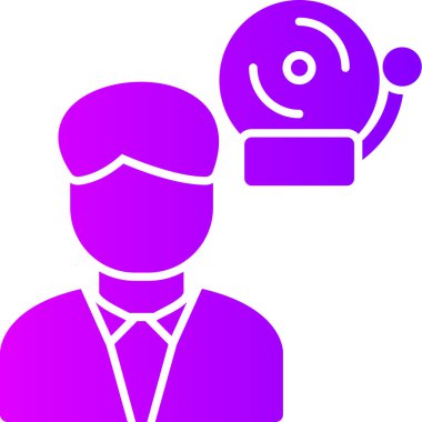 avatar. Web simgesi basit tasarım