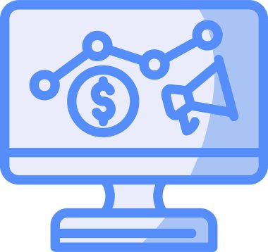 işletme finans para simgesi