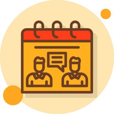 iş görüşmesi simgesi