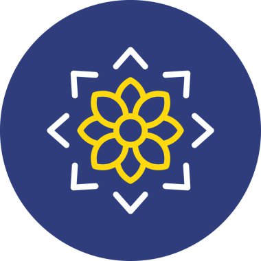 vektör ayçiçeği resimleme