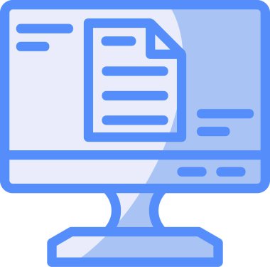 veri dosyası belgesi simgesi - özet biçimi