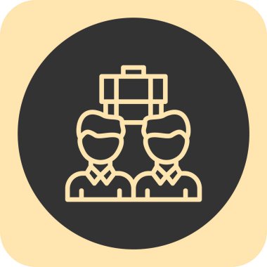 Grup simge vektör çizim