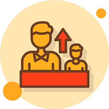 İşletme lideri simgesi - özet biçimi