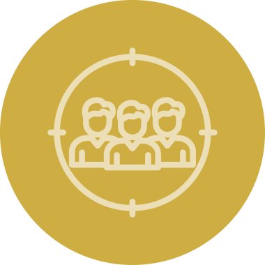 Takım simgesi vektör illüstrasyonu