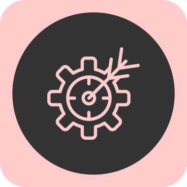 Vektör ayarı Simge illüstrasyonu