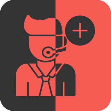 Maskeli bir adamın vektör çizimi