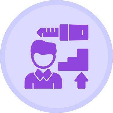 seo modern simgesinin vektör illüstrasyonu