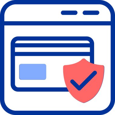 Güvenli internet koruma simgesi