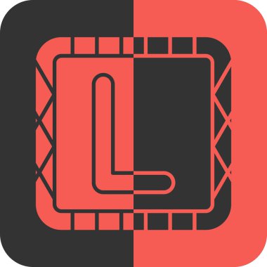 Modern simgenin vektör illüstrasyonu