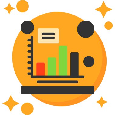 Çizelge. Web simgesi basit illüstrasyon