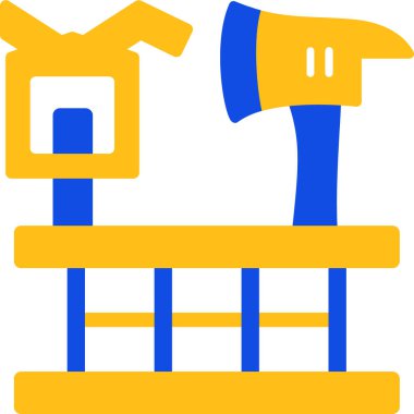 inşaat araçları vektör simgesi