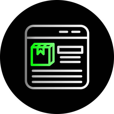 tarayıcı pencere simgesi. beyaz arkaplanda izole edilmiş web tasarımı için pencere vektör simgesi