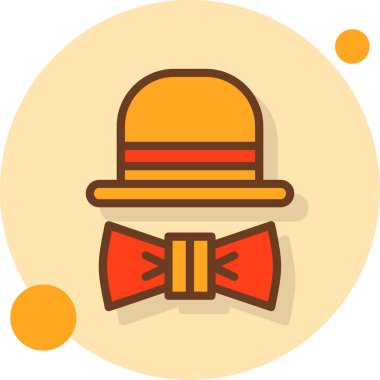 Şapka simgesi vektör illüstrasyonu