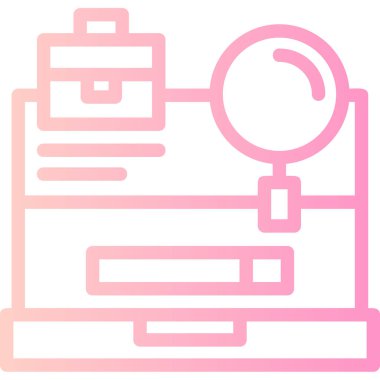 belge simgesi vektör illüstrasyonu