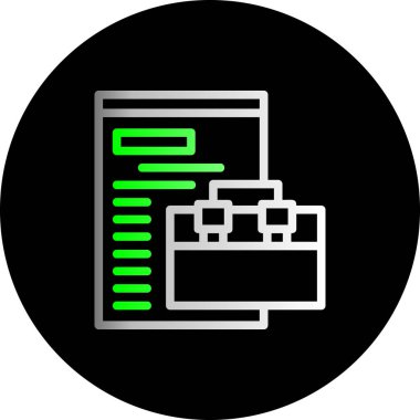 Veri Merkezi simgesini, vektör çizim