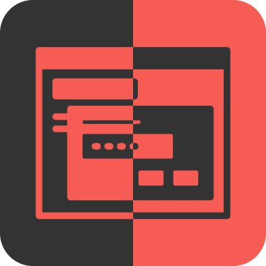 seo modern simgesinin vektör illüstrasyonu