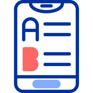 Kitap. Web simgesi basit illüstrasyon