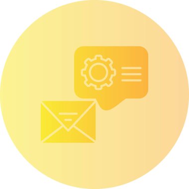 e- posta iletisi vektör illüstrasyonu