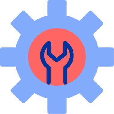 Ayarlama. Web simgesi basit illüstrasyon