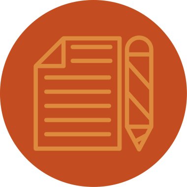 Modern eğitim ikonunun vektör illüstrasyonu