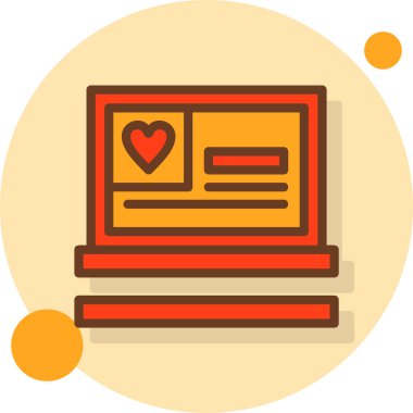 Web simgesi, vektör illüstrasyonu, basit