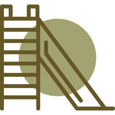 merdiven simgesi çizimi