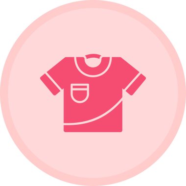 Gömlek. Web simgesi basit illüstrasyon